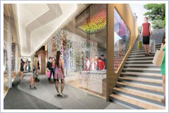 Glass Retail Stores - Hexacube @ Changi