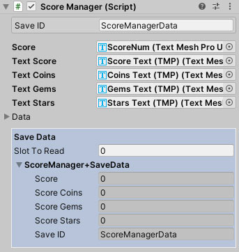 Save data in PersistentObject