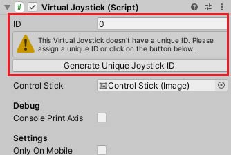 Virtual Joystick ID