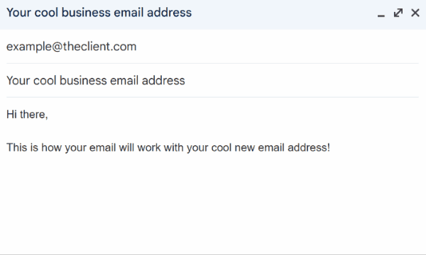 How business Gmail works